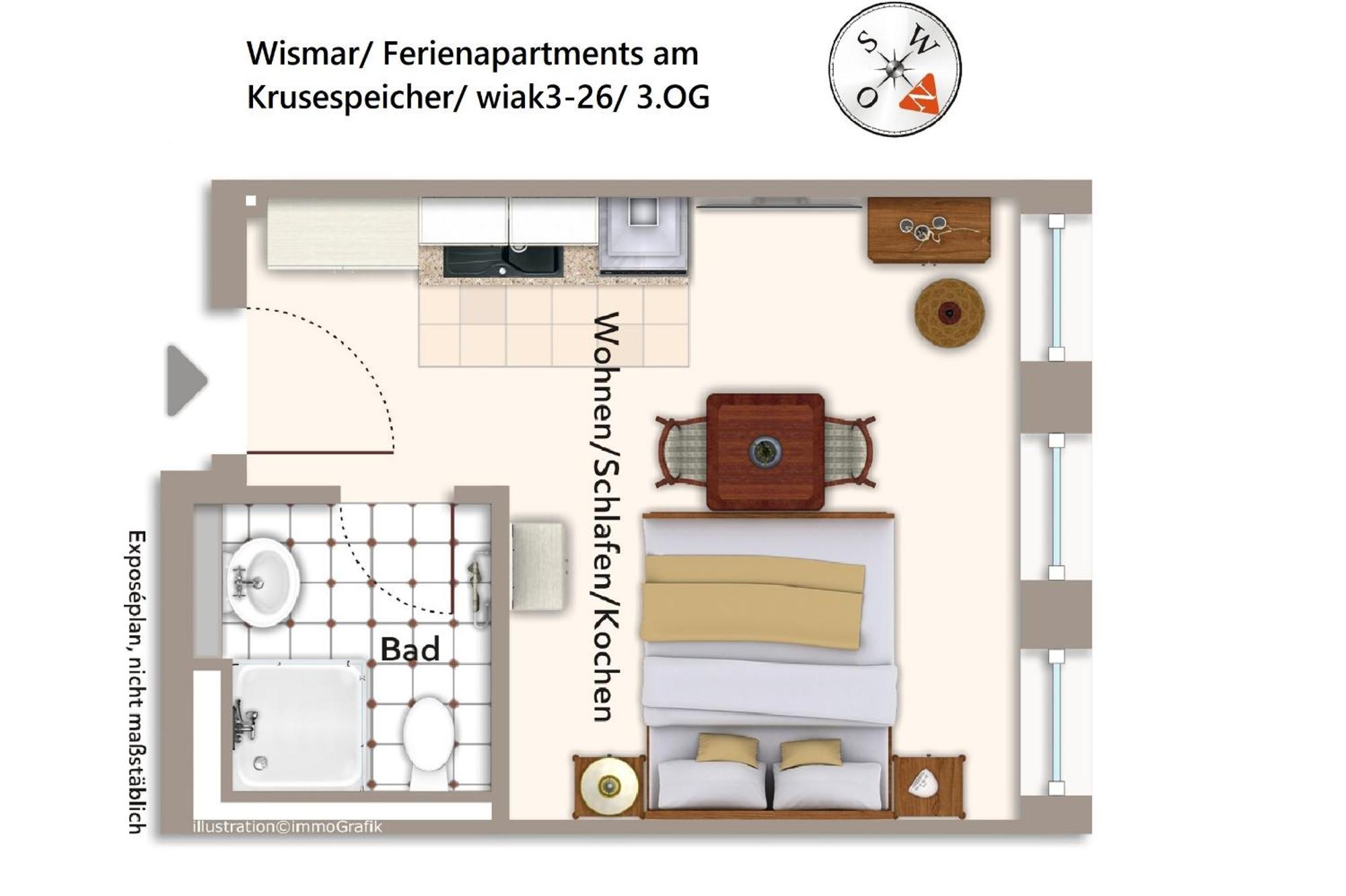 Ferienapartments Am Krusespeicher Ferienapartments Am Krusespeicher 3-26 Wißmar 外观 照片